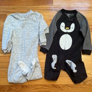 Warm Toddler Footy jammies